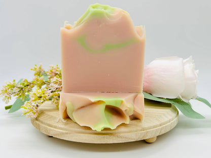 Cherry Blossom Handmade Soap Bar VEGAN COLD PROCESS