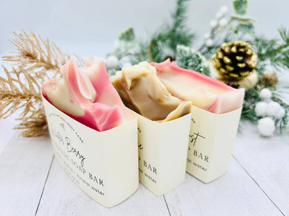 SEASONAL Holiday Cookie Handmade Soap Bar VEGAN WINTER