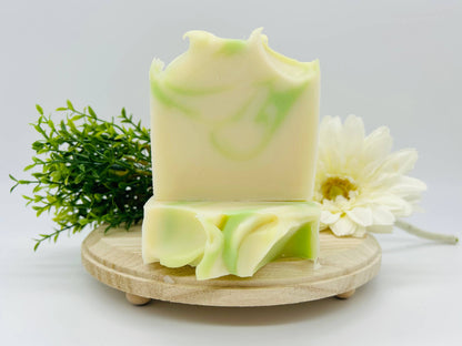 Bamboo Bergamot Handmade Soap Bar VEGAN COLD PROCESS