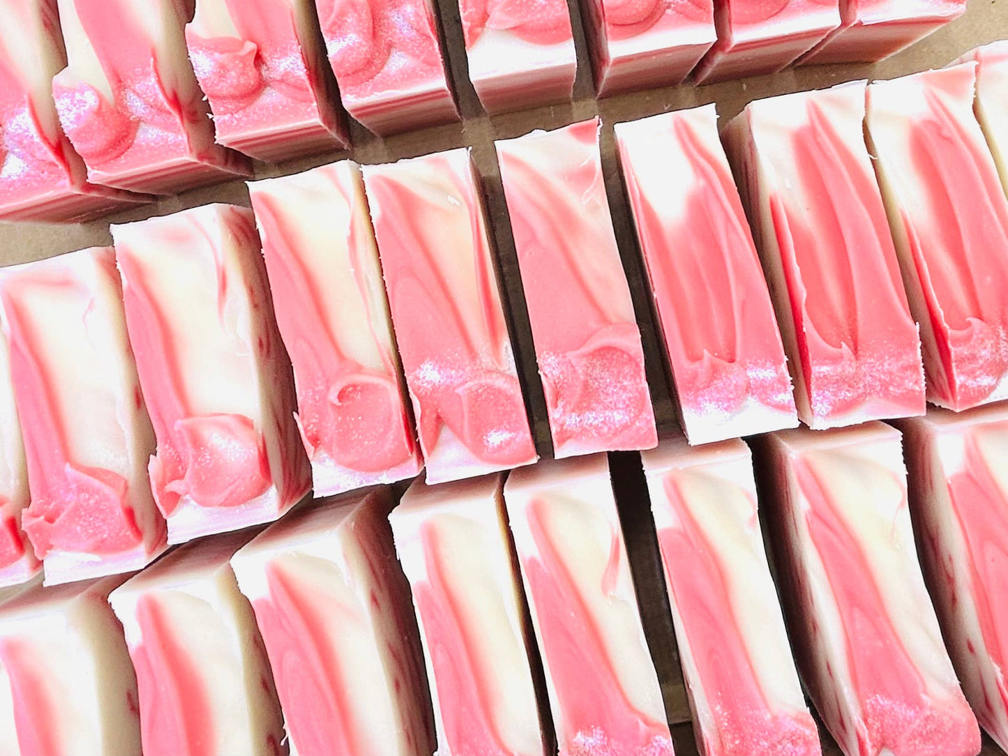 SEASONAL Peppermint Frost Handmade Soap Bar VEGAN Winter